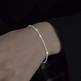WOMENS MALVOS SPARKLING GYPSOPHILA BRACELET - Malvos