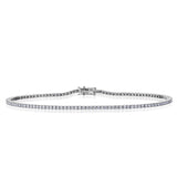 WOMEN'S ADJUSTABLE TENNIS ANKLET [18K GOLD] 3MM
