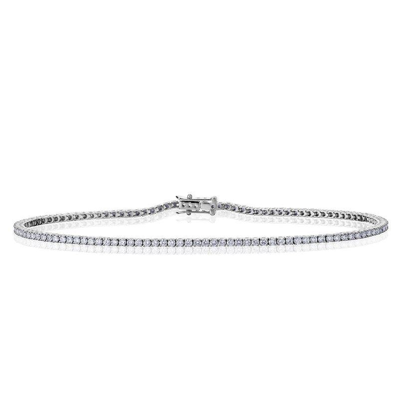 WOMEN'S ADJUSTABLE TENNIS ANKLET [18K GOLD] 3MM