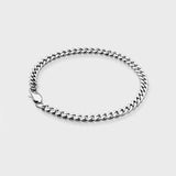 MIAMI CUBAN BRACELET [18K WHITE GOLD] 5MM
