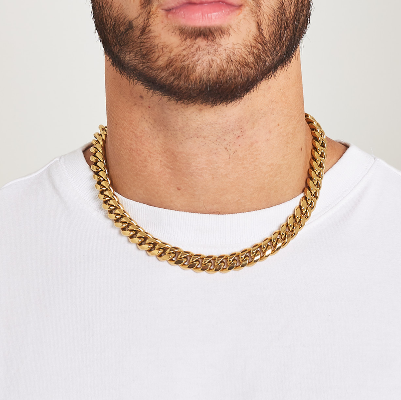 MIAMI CUBAN CHAIN [GOLD] 12MM