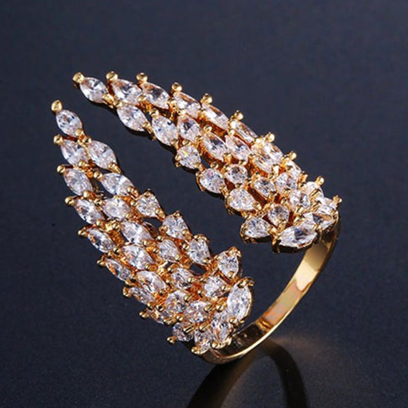 WOMENS MALVOS ICED WINGS ADJUSTABLE RING - Malvos